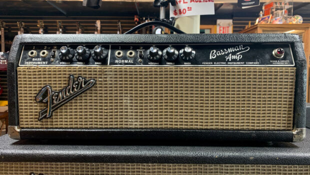 Fender Bassman 1965, Black Tolex