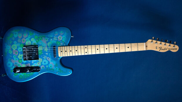 2002 Fender Blue Floral Telecaster