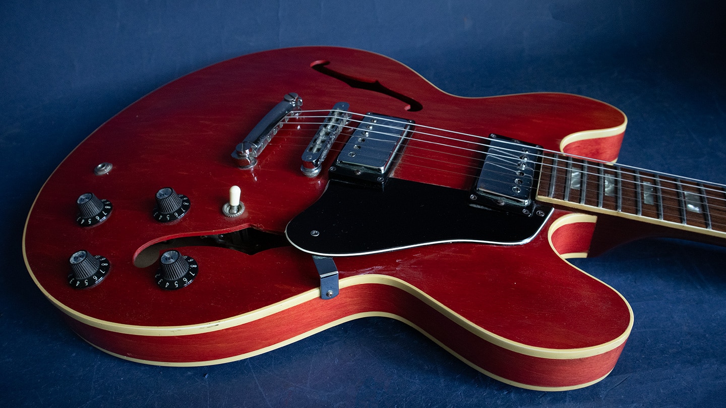 ギター Gibson 1974 ES-335TD Gibson ES-335TD Walnut 1974 – Chicago Music Exchange