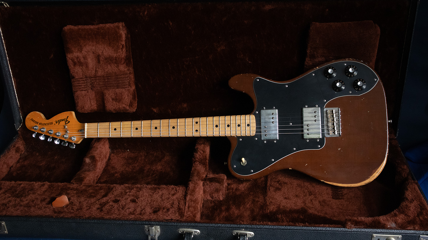 Dark brown telecaster hotsell