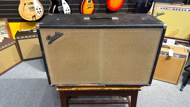 Circa 1965 Fender Band-Master 2x12" cabinet