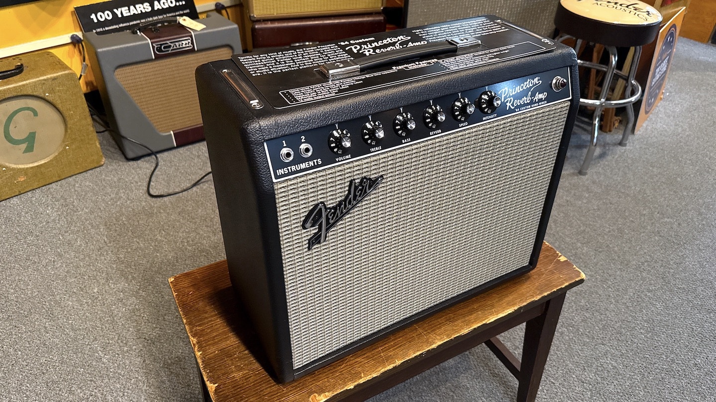New Fender '64 Custom Princeton Reverb - Willie's Guitars New Fender '64 Custom Princeton Reverb - Willie's Guitars