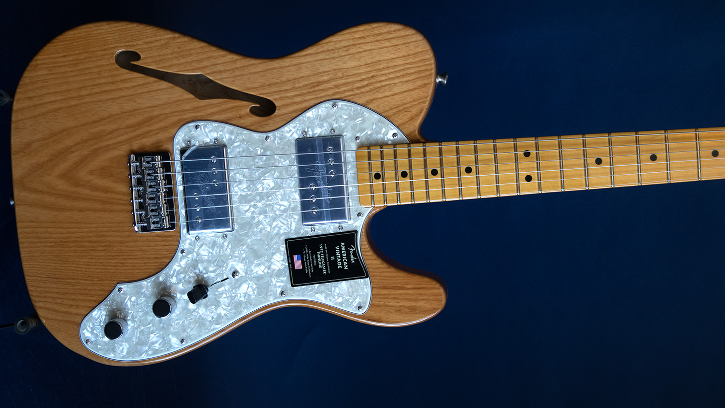 New Fender American Vintage II Thinline '72 Telecaster