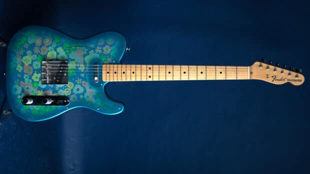 2002 Fender Blue Floral Telecaster