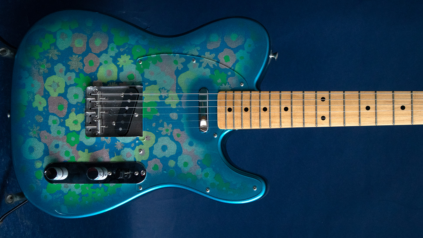 2002 Fender Blue Floral Telecaster - Willie's Guitars