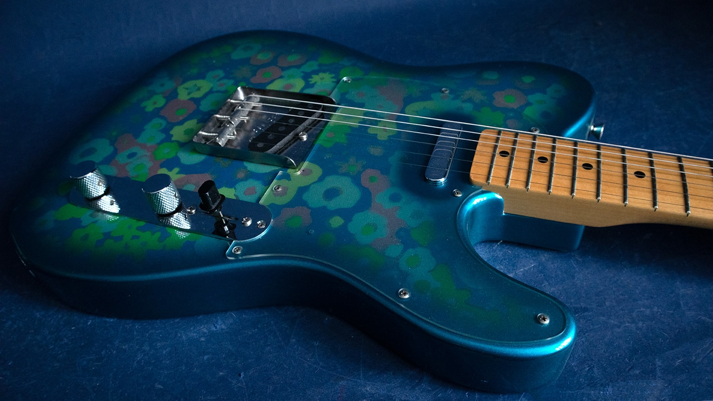 2002 Fender Blue Floral Telecaster - Willie's Guitars