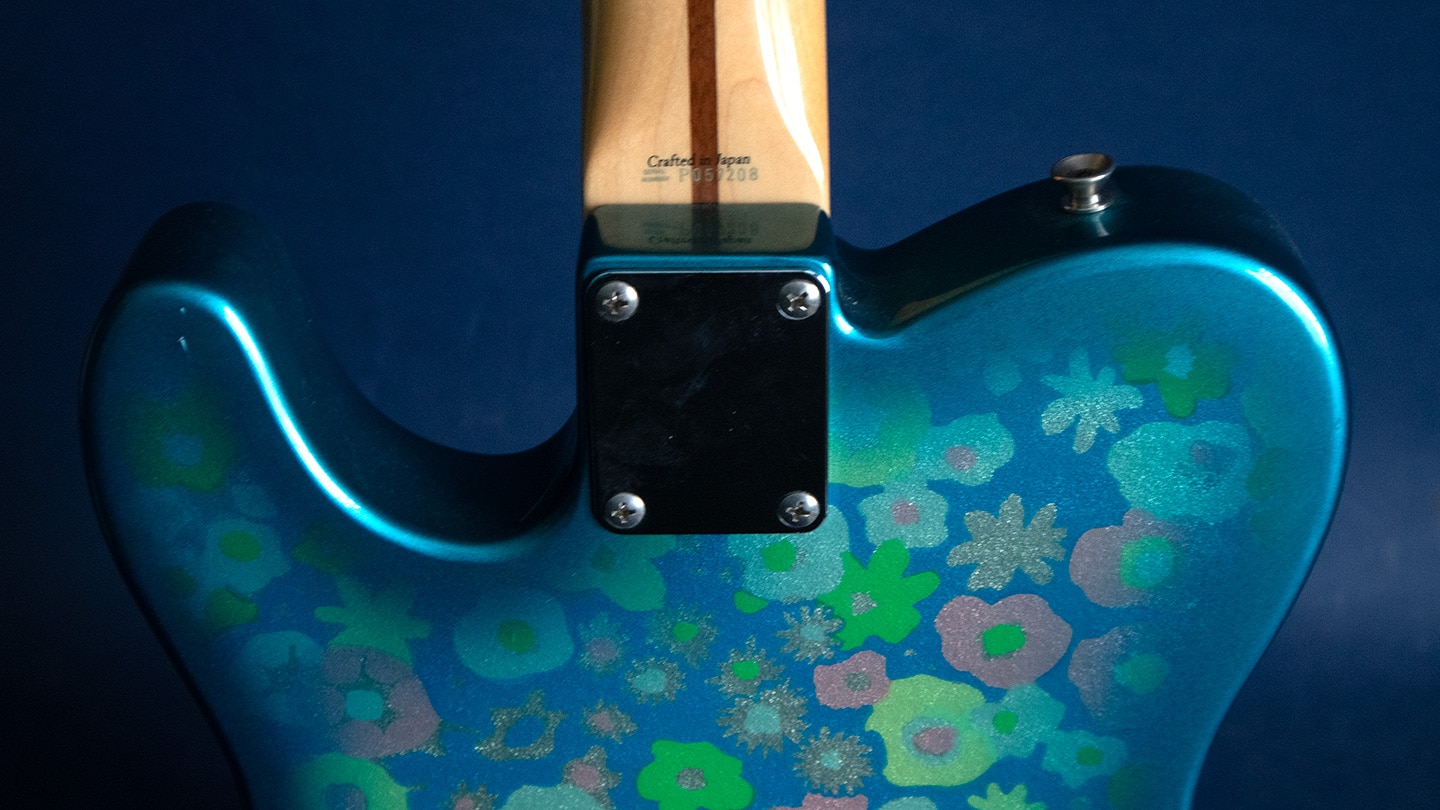 2002 Fender Blue Floral Telecaster - Willie's Guitars