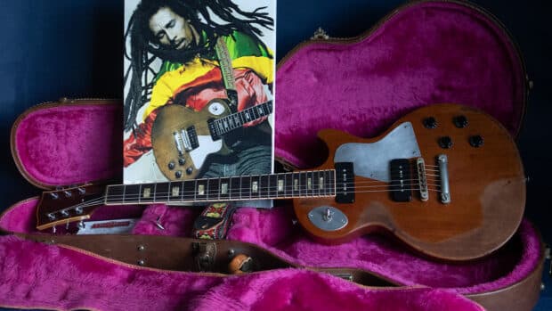 1992 Gibson Bob Marley Les Paul Replica
