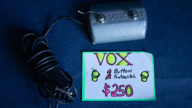 1960's Vox Two Button Footswitch